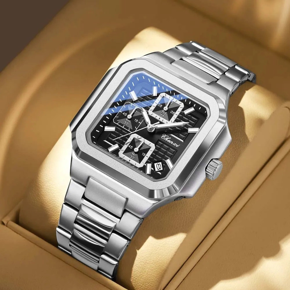 CHENXI 9662 Men's Multifunction Waterproof Business Wrist Watch