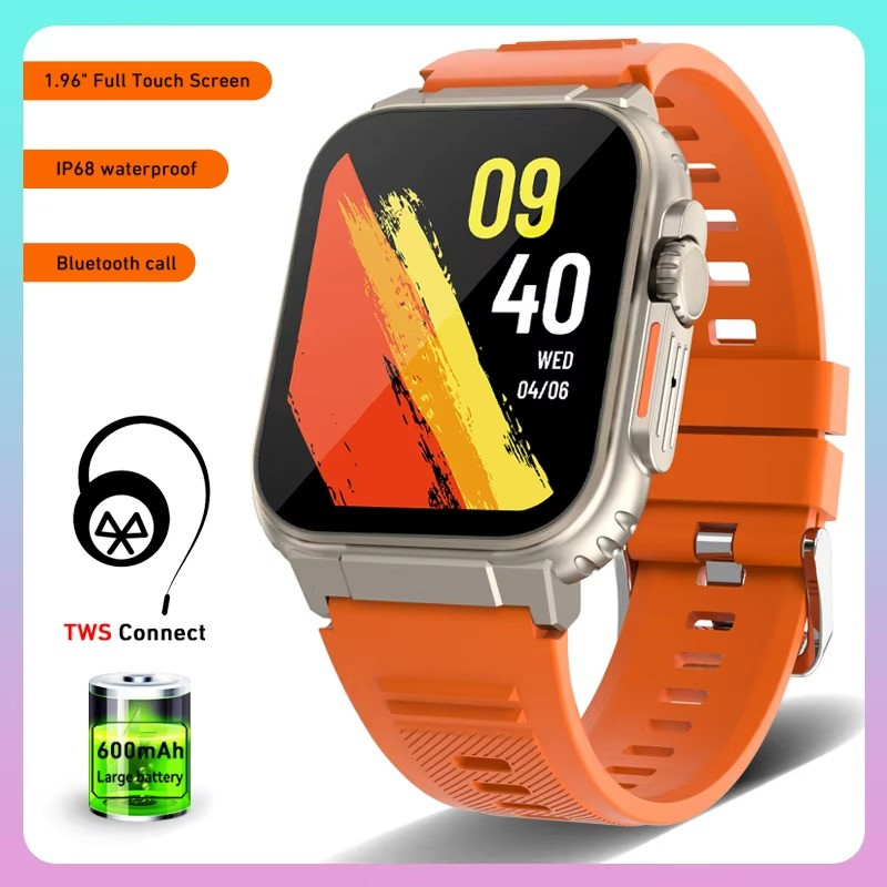 Smart Watch for Men with Bluetooth Calling | Outdoor Sports & Heart Rate Monitor