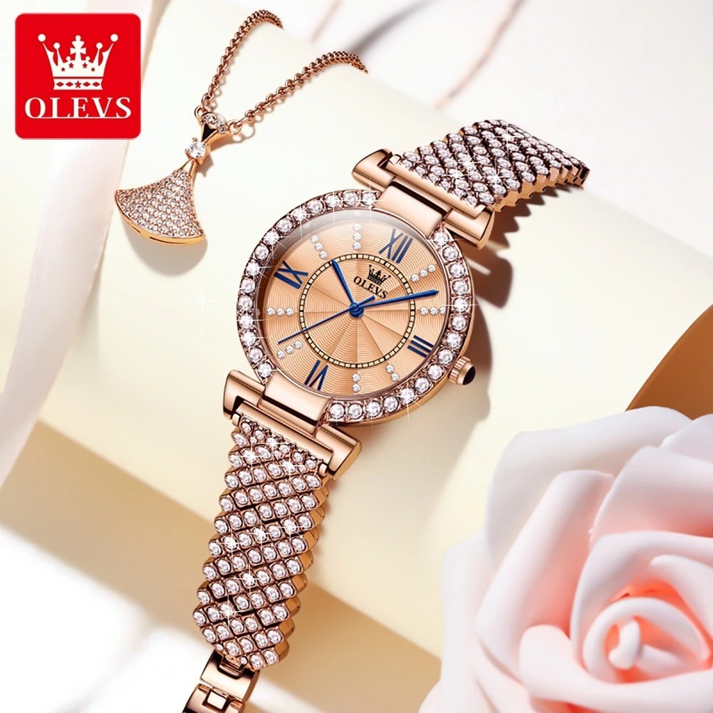 OLEVS 9942 Luxury Waterproof Women Watch